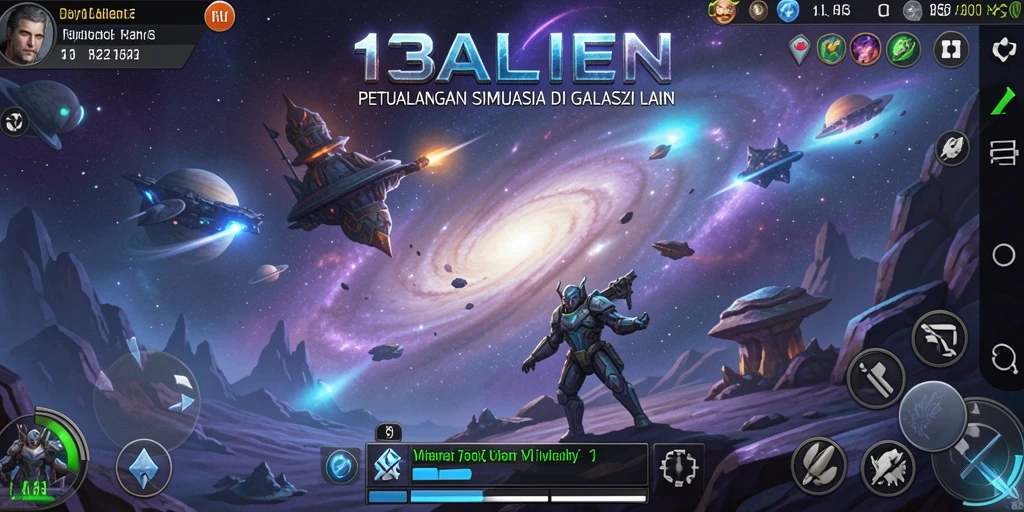 Gameplay menarik dari 138ALIEN di dunia simulasi luar angkasa.