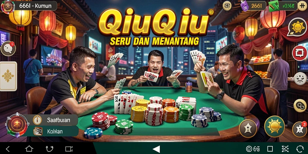 Tampilan screenshot gameplay QiuQiu di 666I.
