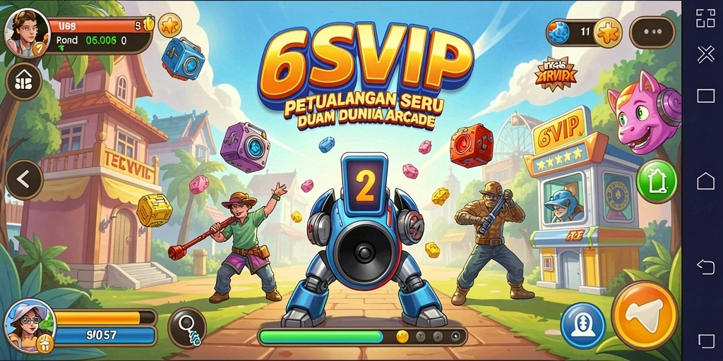 Tampilan gameplay seru dari 6SVIP yang penuh tantangan.