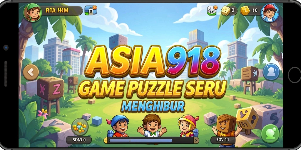 Tangkapan layar ASIA918 menampilkan gameplay Puzzle yang menarik.