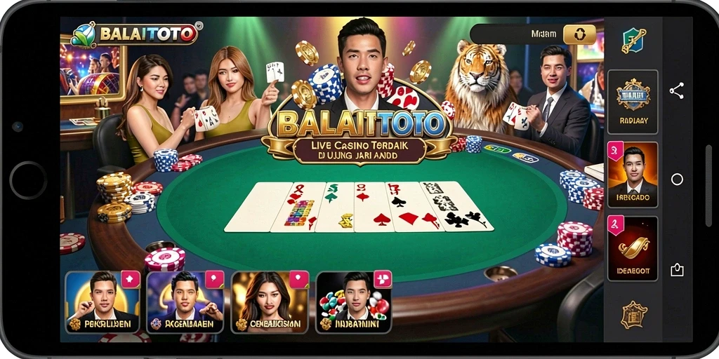 Tampilan gameplay menarik dari <strong>BALAITOTO</strong> dengan dealer langsung.