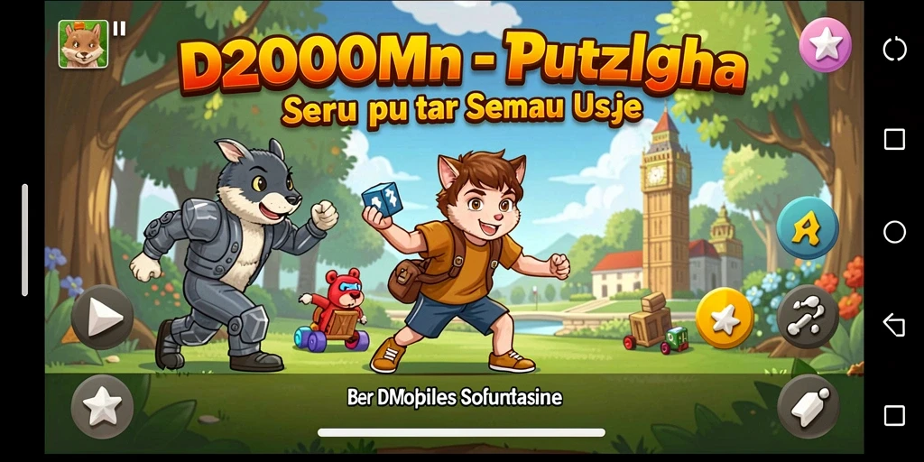 Gameplay D200M menantang untuk penggemar Puzzle.