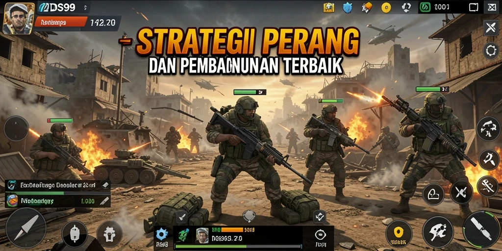 Tampilan gameplay yang menarik dan seru dari DS99.