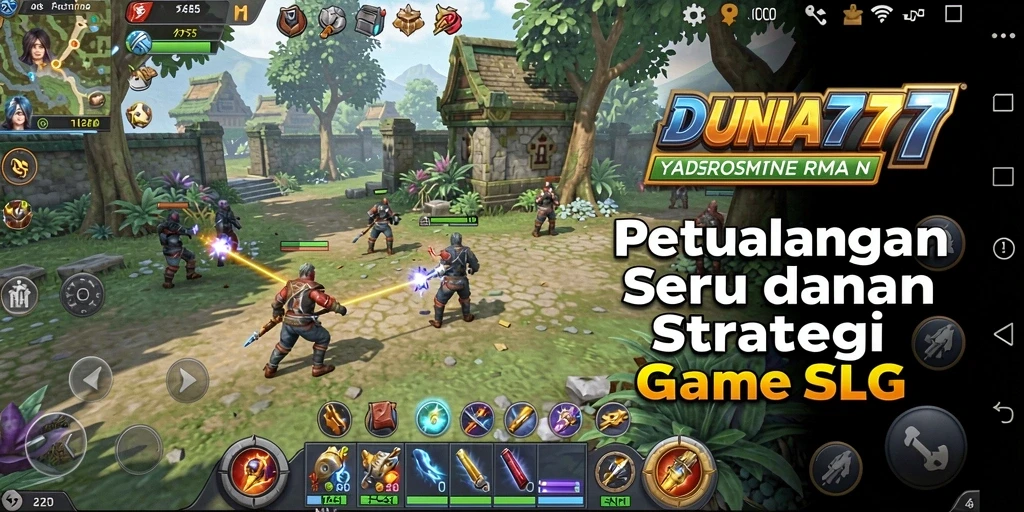 Tampilan gameplay DUNIA777 yang seru dan menegangkan.
