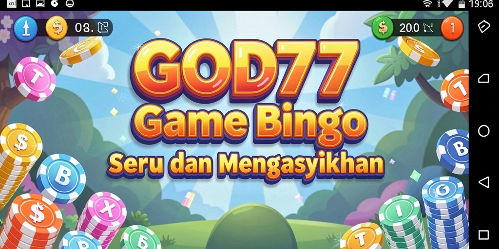 Screenshot gameplay <strong>GOD77</strong> menampilkan suasana seru dalam bermain Bingo.
