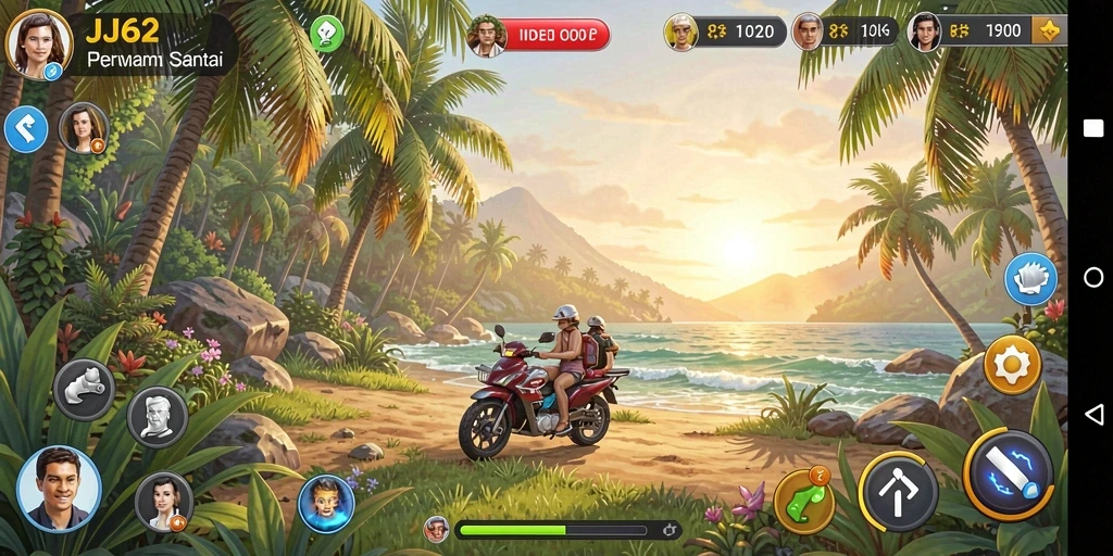 Tampilan gameplay JJ62 yang menarik dan penuh tantangan.