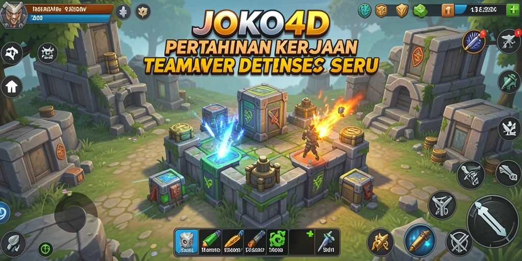 Gameplay seru JOKO4D dalam Tower Defense dengan visual menarik.