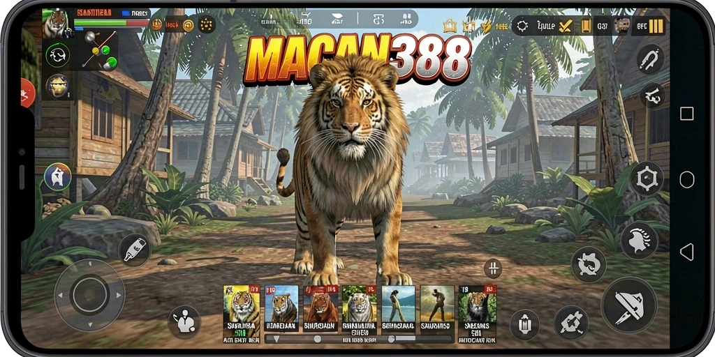 Tangkapan layar gameplay <strong>MACAN388</strong> dengan grafik yang memukau dan interaksi dinamis.