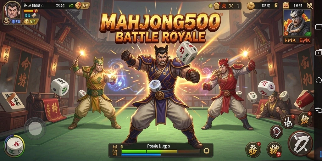 Gameplay Battle Royale yang mendebarkan dan penuh aksi.