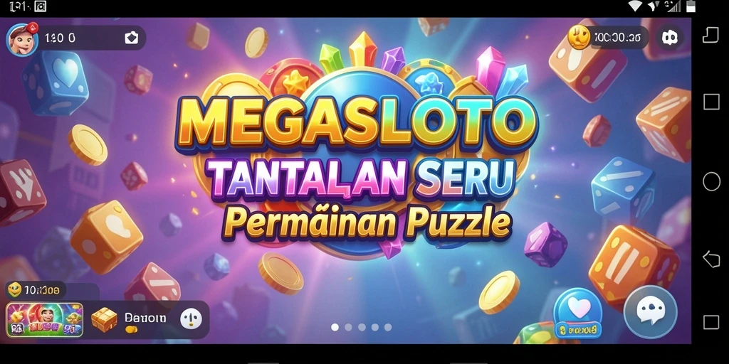 Screenshot utama MEGASLOTO yang menampilkan gameplay Puzzle yang mengasyikkan.