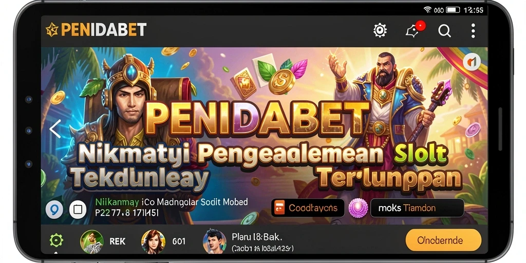 Screenshot gameplay menunjukkan putaran seru di slot PENIDABET.