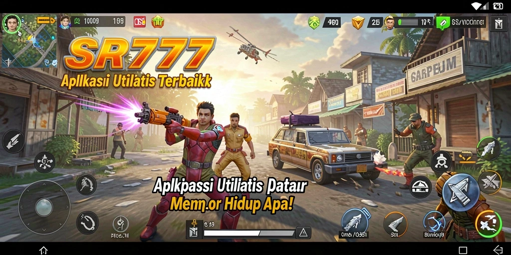 Tampilan antarmuka SR777 yang intuitif dan user-friendly.