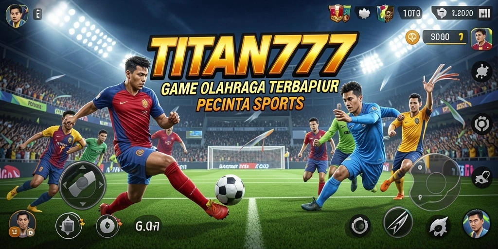 Tampilan gameplay seru dan kompetitif dalam TITAN777.