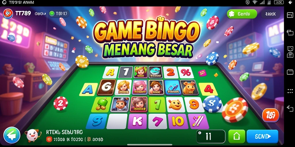 Tampilan gameplay Bingo yang seru di TT789.