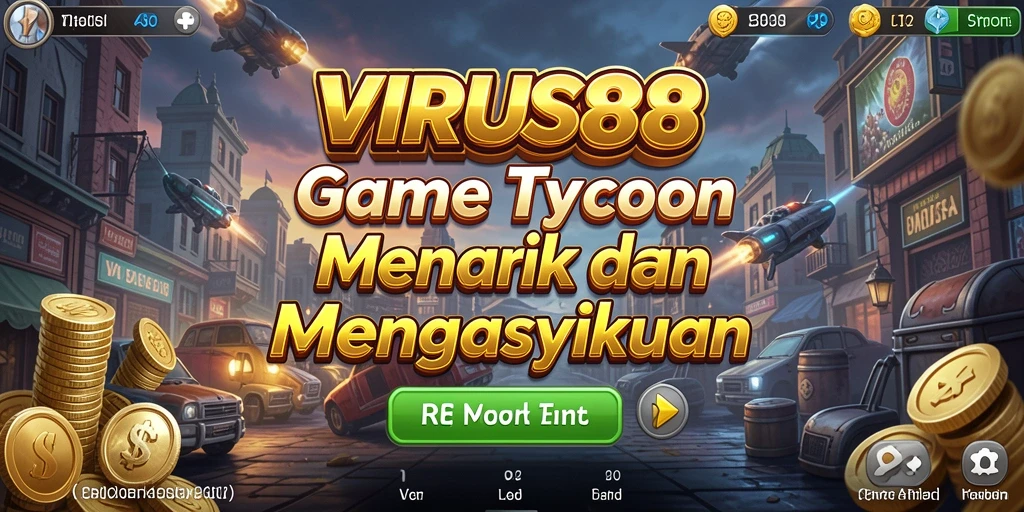 Tampilan gameplay VIRUS88 yang menarik dan dinamis.