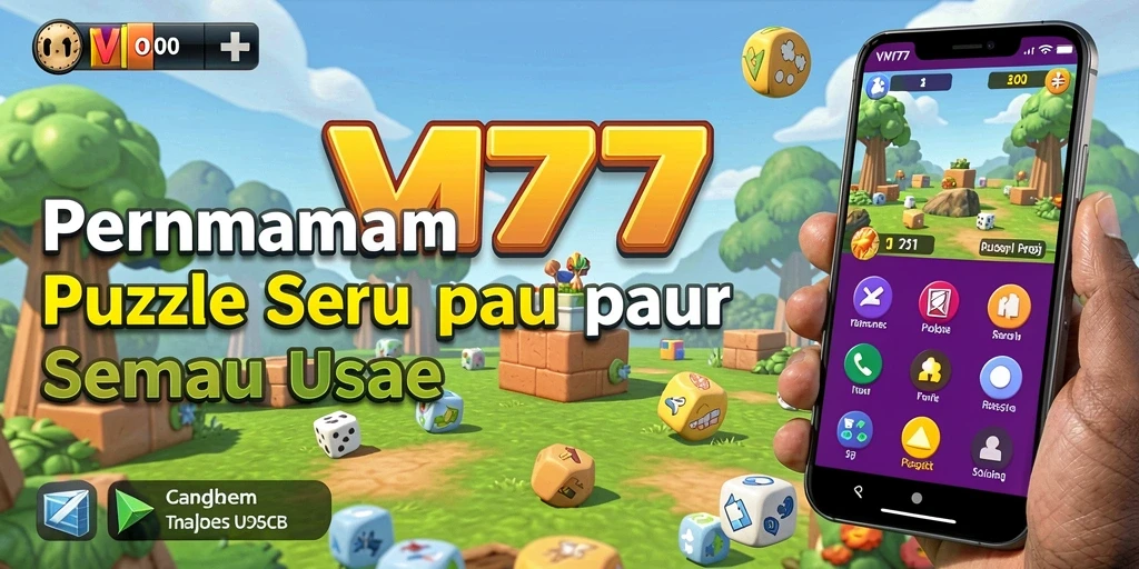 Tampilan gameplay seru dalam permainan Puzzle VM777.